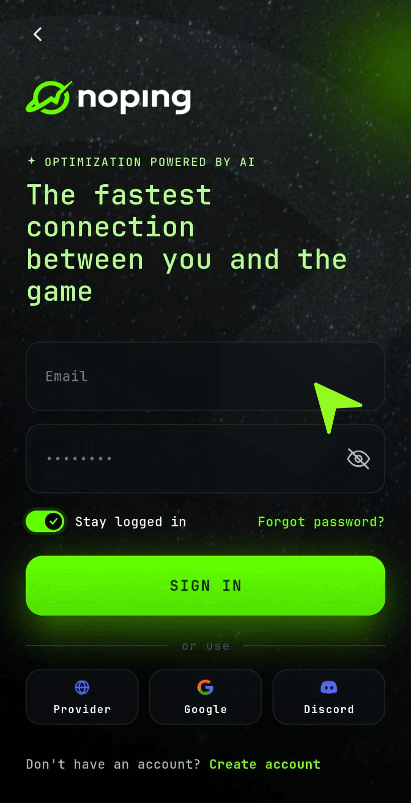 Вход Android