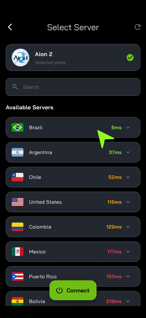 Регион iOS